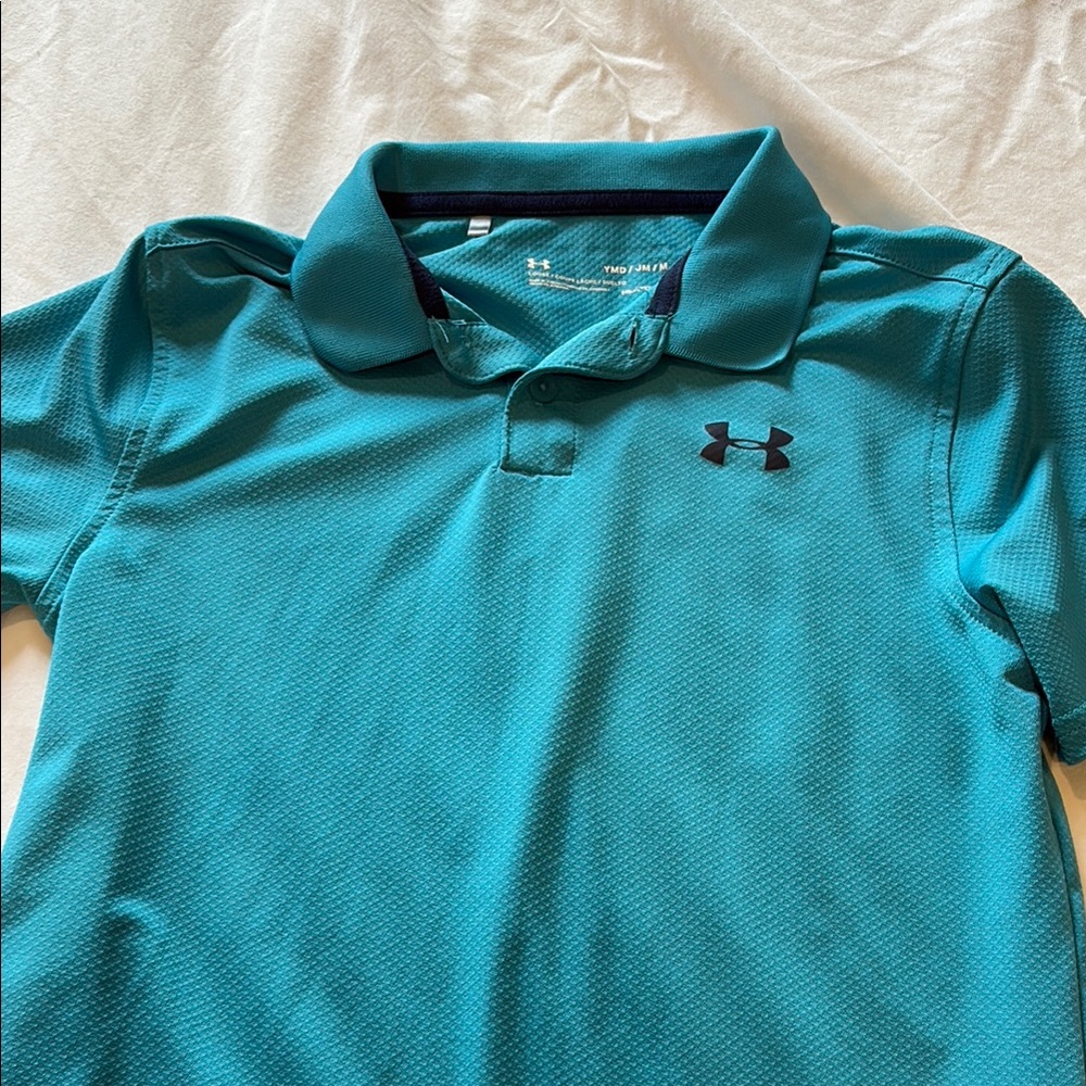 Under Armour Kids' Blue Polo Shirt